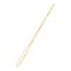 Flat bladed staff